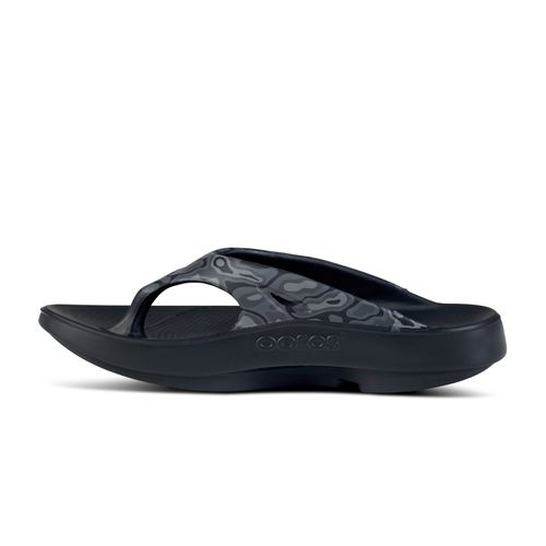 OOFOS Unisex-OOriginal Sport Sandal Black/Water Camo