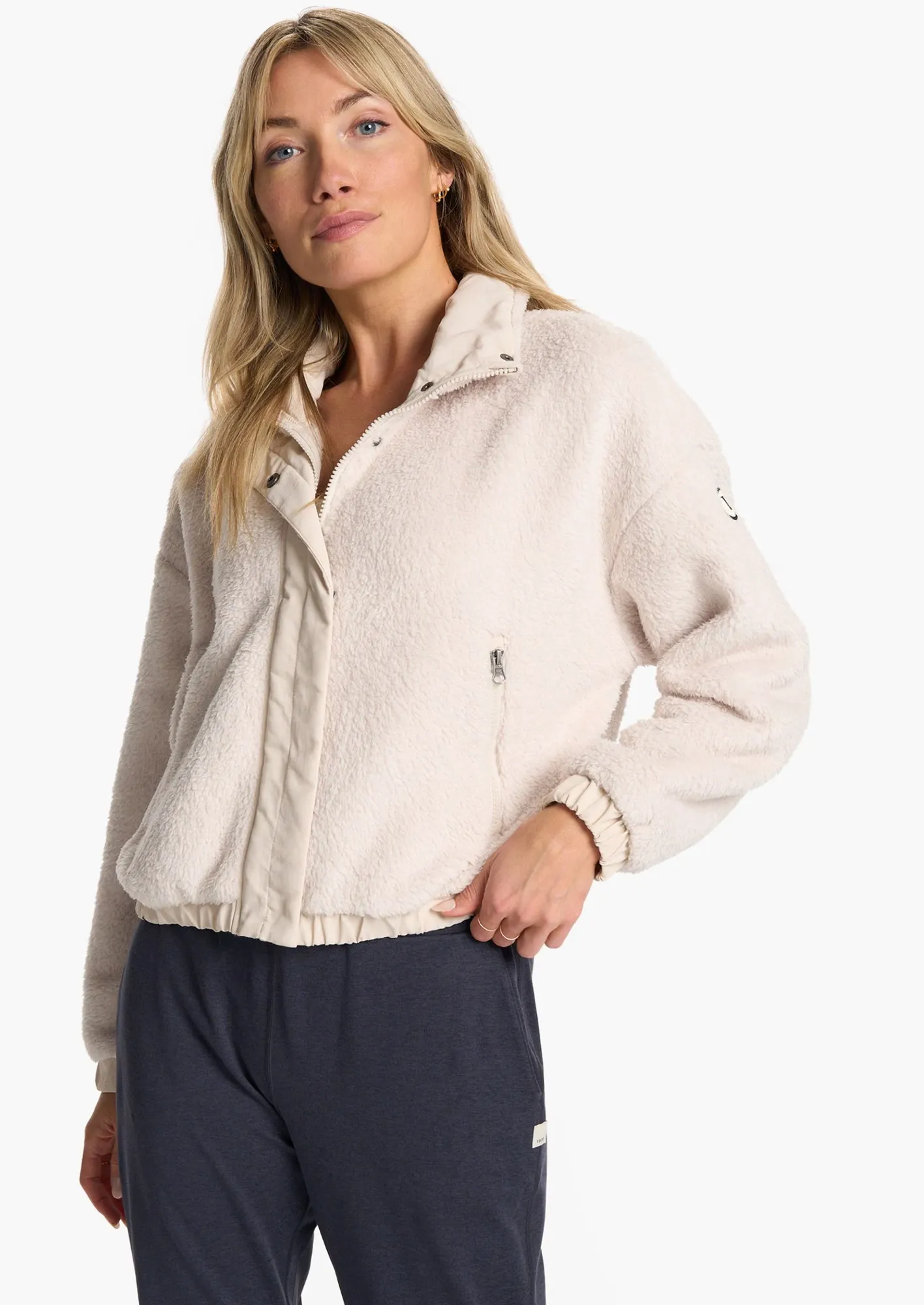 Vuori Cozy high quality Sherpa Jacket size women’s Small